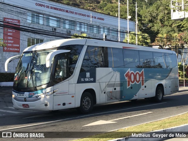 Auto Viação 1001 RJ 108.340 na cidade de Niterói, Rio de Janeiro, Brasil, por Matheus  Geyger de Melo. ID da foto: 6802263.