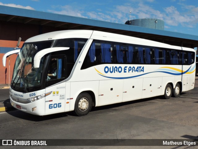 Viação Ouro e Prata 606 na cidade de Porto Alegre, Rio Grande do Sul, Brasil, por Matheus Etges. Número da foto: #6803676.