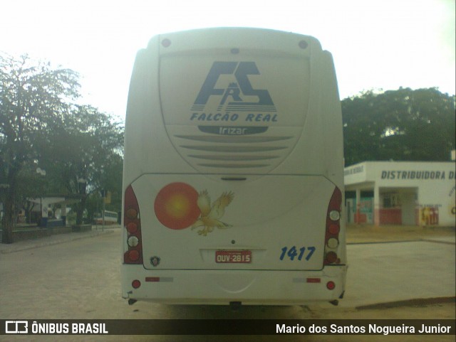 Falcão Real 1417 na cidade de Piritiba, Bahia, Brasil, por Mario dos Santos Nogueira Junior. Número da foto: #6802210.