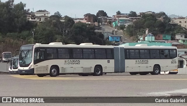 Visate - Viação Santa Tereza 809 na cidade de Caxias do Sul, Rio Grande do Sul, Brasil, por Carlos Gabriel. Número da foto: #6802967.