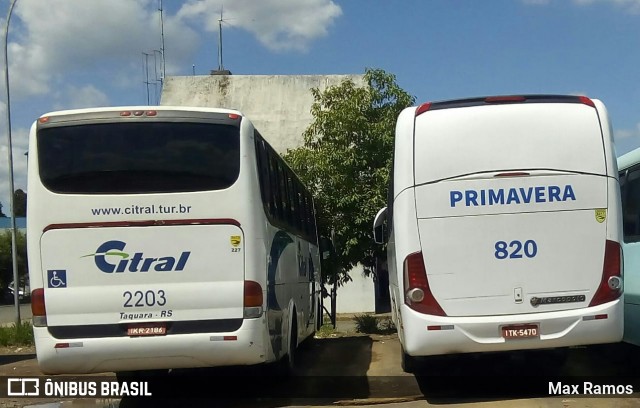 Primatur - Primavera Transportes 820 na cidade de São Leopoldo, Rio Grande do Sul, Brasil, por Max Ramos. Número da foto: #6802294.