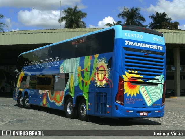 Transnorte - Transporte e Turismo Norte de Minas 87600 na cidade de Curvelo, Minas Gerais, Brasil, por Josimar Vieira. Número da foto: #6803702.