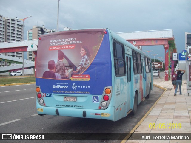 Aliança Transportes Urbanos 21228 na cidade de Fortaleza, Ceará, Brasil, por Yuri Ferreira Marinho. ID da foto: 6806963.