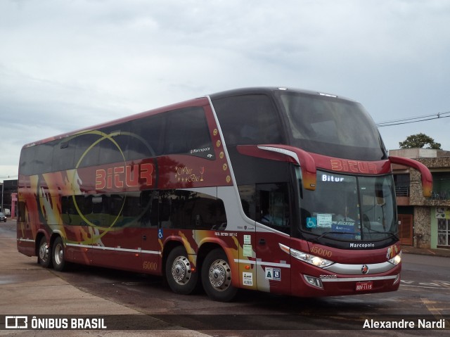 Bitur Transporte Coletivo e Turismo 15000 na cidade de Cascavel, Paraná, Brasil, por Alexandre Rodrigo. ID da foto: 6805981.