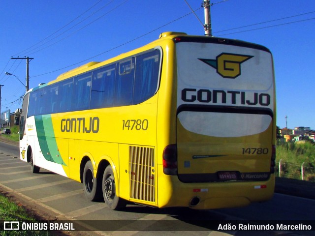 Empresa Gontijo de Transportes 14780 na cidade de Belo Horizonte, Minas Gerais, Brasil, por Adão Raimundo Marcelino. ID da foto: 6806174.