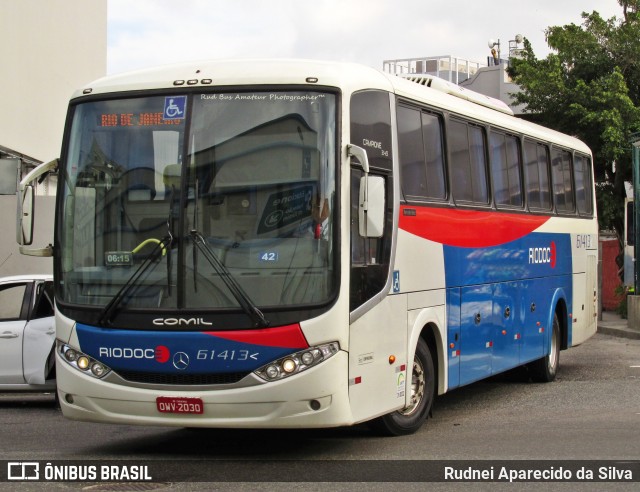 Viação Riodoce 61413 na cidade de Rio de Janeiro, Rio de Janeiro, Brasil, por Rudnei Aparecido da Silva. ID da foto: 6804321.