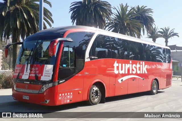 Turistik HVLT44 na cidade de Viña del Mar, Valparaíso, Valparaíso, Chile, por Mailson Amâncio. ID da foto: 6805506.