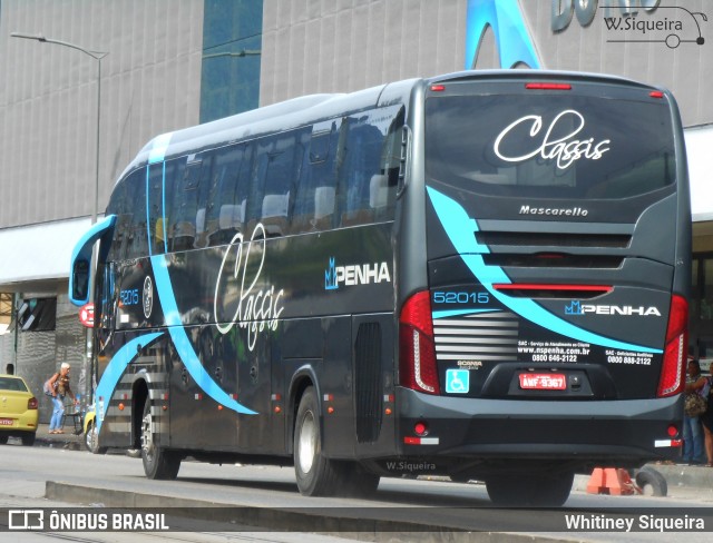 Empresa de Ônibus Nossa Senhora da Penha 52015 na cidade de Rio de Janeiro, Rio de Janeiro, Brasil, por Whitiney Siqueira. Número da foto: #6805708.