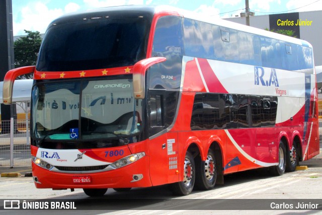 R.A. Viagens 7800 na cidade de Goiânia, Goiás, Brasil, por Carlos Júnior. ID da foto: 6806061.