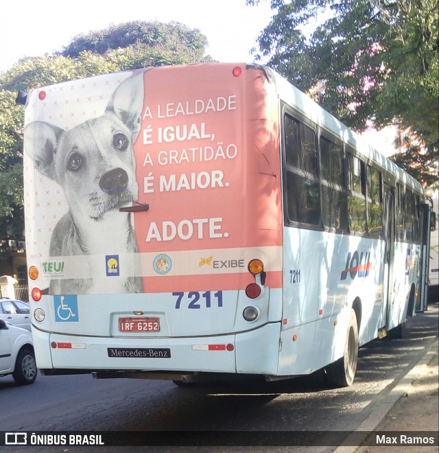 SOUL - Sociedade de Ônibus União Ltda. 7211 na cidade de Porto Alegre, Rio Grande do Sul, Brasil, por Max Ramos. ID da foto: 6804182.