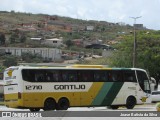 Empresa Gontijo de Transportes 12710 na cidade de João Monlevade, Minas Gerais, Brasil, por Joase Batista da Silva. Número da foto: #:id.
