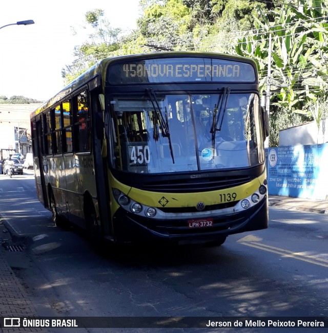 Viação Sul Fluminense 1139 na cidade de Volta Redonda, Rio de Janeiro, Brasil, por Jerson de Mello Peixoto Pereira. ID da foto: 6807489.