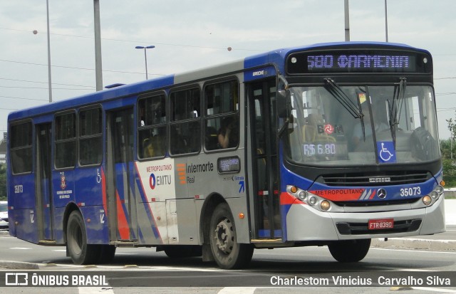 Real Transportes Metropolitanos 35.073 na cidade de São Paulo, São Paulo, Brasil, por Charlestom Vinicius Carvalho Silva. Número da foto: #6807635.
