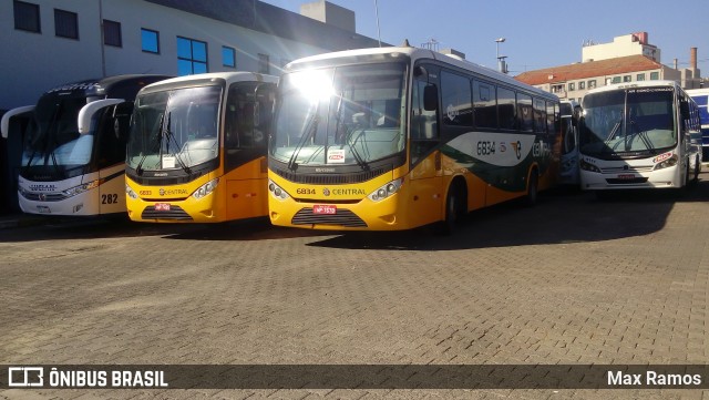 Central S.A. Transportes Rodoviários e Turismo 6834 na cidade de Porto Alegre, Rio Grande do Sul, Brasil, por Max Ramos. Número da foto: #6807898.