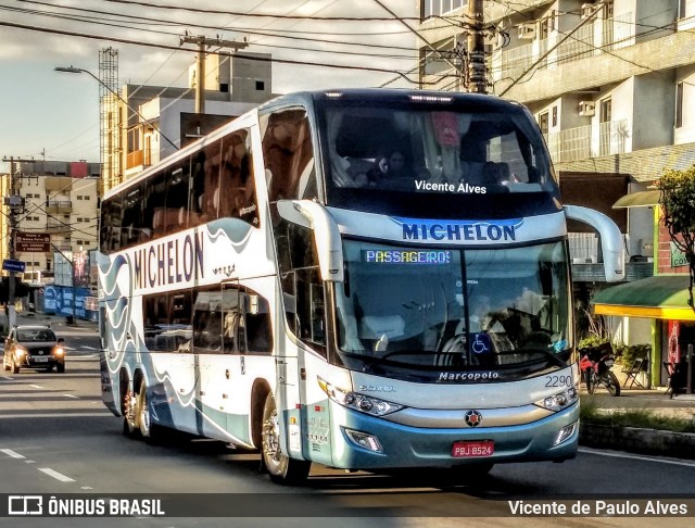 Michelon Turismo 2290 na cidade de Aparecida, São Paulo, Brasil, por Vicente de Paulo Alves. ID da foto: 6807121.