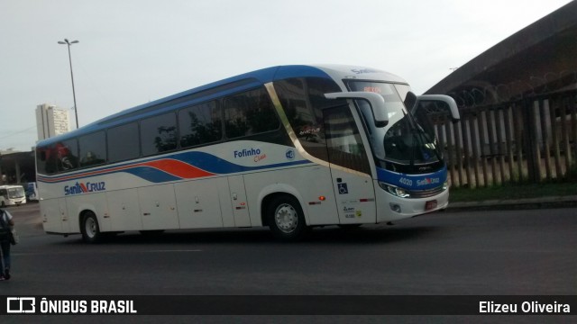 VUSC - Viação União Santa Cruz 4020 na cidade de Porto Alegre, Rio Grande do Sul, Brasil, por Elizeu Oliveira. Número da foto: #6808128.