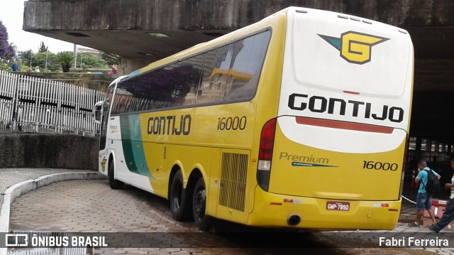 Empresa Gontijo de Transportes 16000 na cidade de Belo Horizonte, Minas Gerais, Brasil, por Fabri Ferreira. ID da foto: 6808168.