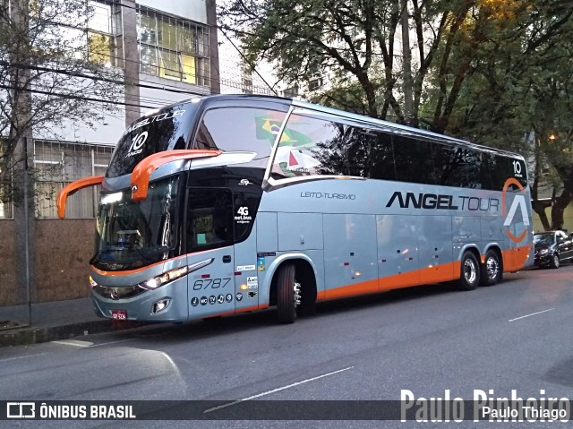 Angel Tour 6787 na cidade de Belo Horizonte, Minas Gerais, Brasil, por Paulo Thiago. Número da foto: #6807153.