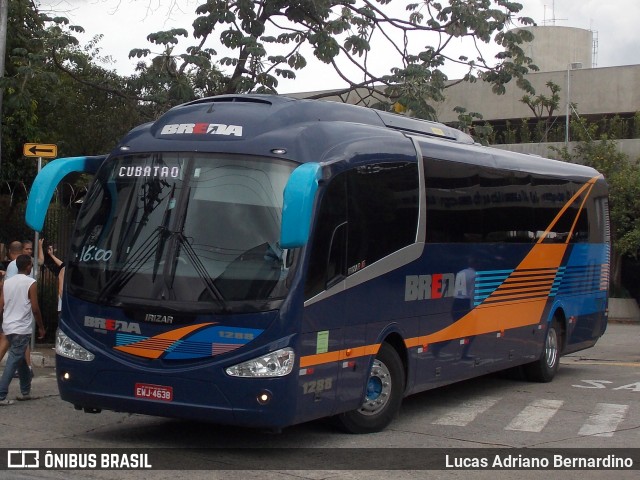 Breda Transportes e Serviços 1288 na cidade de São Paulo, São Paulo, Brasil, por Lucas Adriano Bernardino. ID da foto: 6807098.
