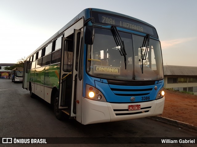 CT Expresso 3386 na cidade de Luziânia, Goiás, Brasil, por William Gabriel. Número da foto: #6810705.