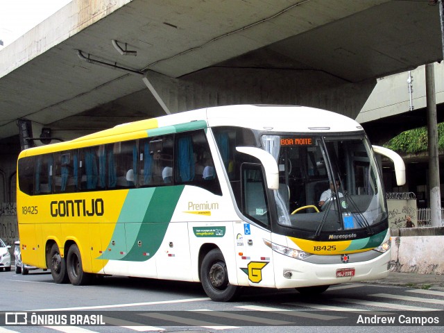 Empresa Gontijo de Transportes 18425 na cidade de Belo Horizonte, Minas Gerais, Brasil, por Andrew Campos. Número da foto: #6811592.