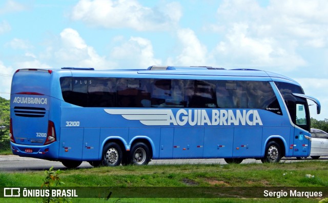 Viação Águia Branca 32100 na cidade de Aracaju, Sergipe, Brasil, por Sergio Marques . Número da foto: #6812008.