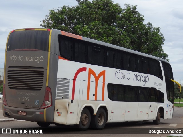 Rápido Marajó 51205 na cidade de Palmas, Tocantins, Brasil, por Douglas Andrez. ID da foto: 6811197.