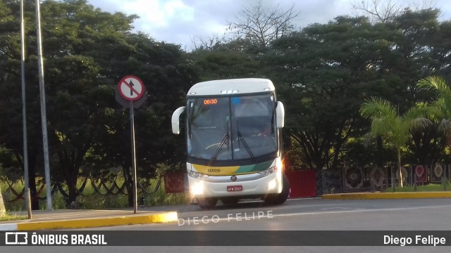 Empresa Gontijo de Transportes 18115 na cidade de Formiga, Minas Gerais, Brasil, por Diego Felipe. Número da foto: #6811385.