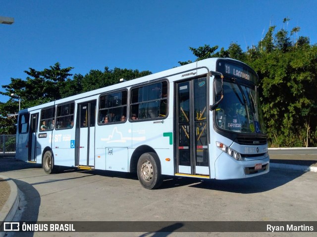 SIT Macaé Transportes 1411 na cidade de Macaé, Rio de Janeiro, Brasil, por Ryan Martins. Número da foto: #6810048.