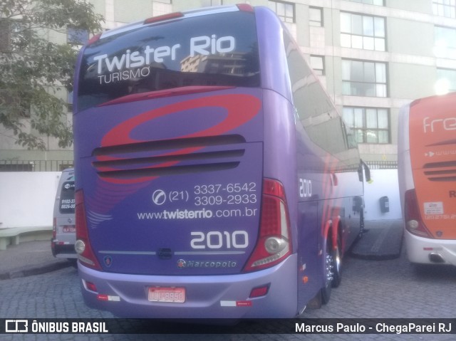 Twister Rio Transporte e Turismo 2010 na cidade de Petrópolis, Rio de Janeiro, Brasil, por Marcus Paulo - ChegaParei RJ. Número da foto: #6811864.