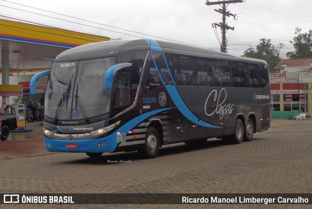 Empresa de Ônibus Nossa Senhora da Penha 53019 na cidade de Santa Cruz do Sul, Rio Grande do Sul, Brasil, por Ricardo Manoel Limberger Carvalho. Número da foto: #6810835.