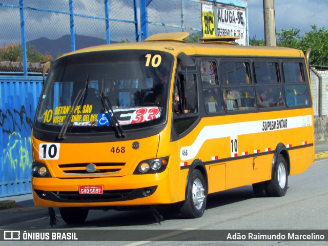 Transporte Suplementar de Belo Horizonte 468 na cidade de Belo Horizonte, Minas Gerais, Brasil, por Adão Raimundo Marcelino. ID da foto: 6812796.