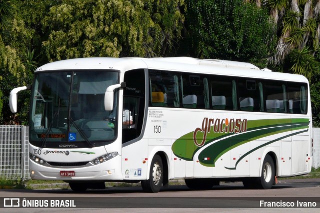 Viação Graciosa 150 na cidade de Curitiba, Paraná, Brasil, por Francisco Ivano. ID da foto: 6813355.