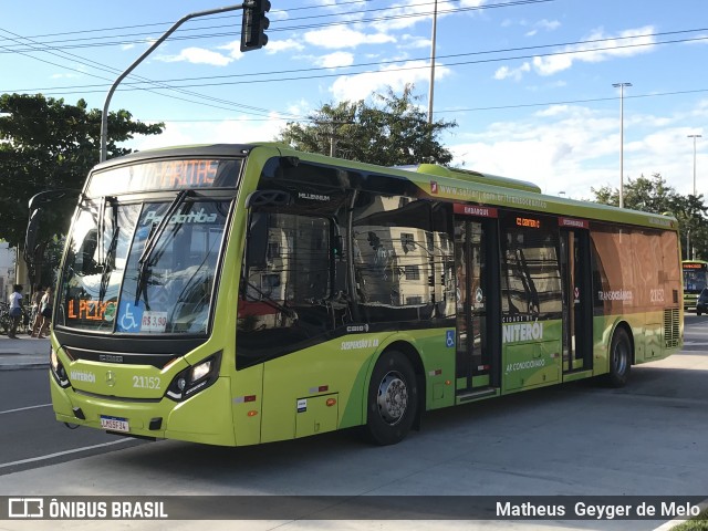 Viação Pendotiba 2.1.152 na cidade de Niterói, Rio de Janeiro, Brasil, por Matheus  Geyger de Melo. ID da foto: 6812054.