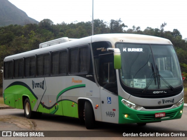 Turin Transportes 1460 na cidade de Ouro Preto, Minas Gerais, Brasil, por Gerdan Gabriel Bretas Corrêa. ID da foto: 6812250.