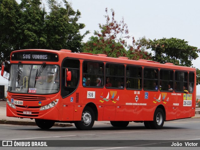 Viação Primor 36-039 na cidade de São Luís, Maranhão, Brasil, por João Victor. Número da foto: #6815241.