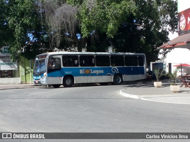 Rio Lagos Transportes SAQ.03.017 na cidade de Saquarema, Rio de Janeiro, Brasil, por Carlos Vinícios lima. Número da foto: #6815101.