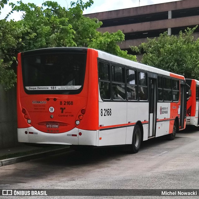 Viação Gato Preto 8 2168 na cidade de São Paulo, São Paulo, Brasil, por Michel Nowacki. ID da foto: 6815373.