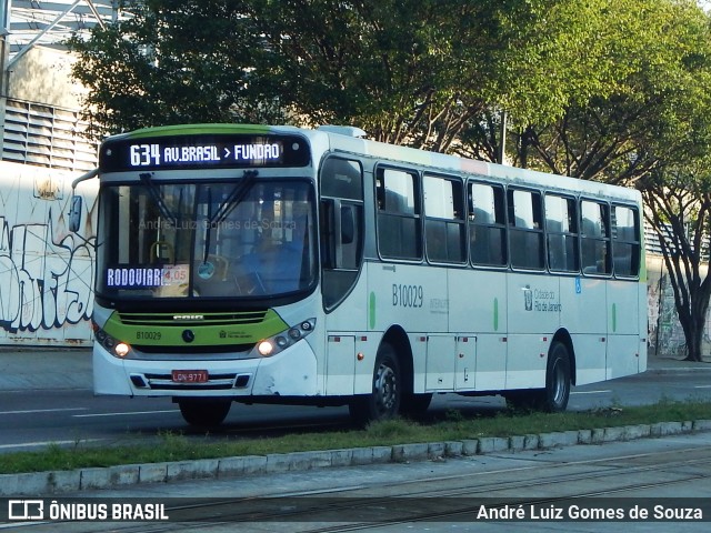 Transportes Paranapuan B10029 na cidade de Rio de Janeiro, Rio de Janeiro, Brasil, por André Luiz Gomes de Souza. ID da foto: 6814853.