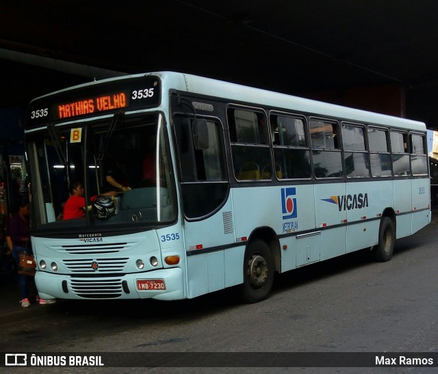 VICASA - Viação Canoense S.A. 3535 na cidade de Porto Alegre, Rio Grande do Sul, Brasil, por Max Ramos. Número da foto: #6815316.