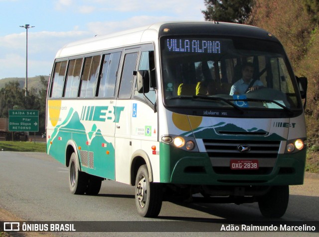 EBT - Expresso Biagini Transportes 2838 na cidade de Belo Horizonte, Minas Gerais, Brasil, por Adão Raimundo Marcelino. Número da foto: #6815135.