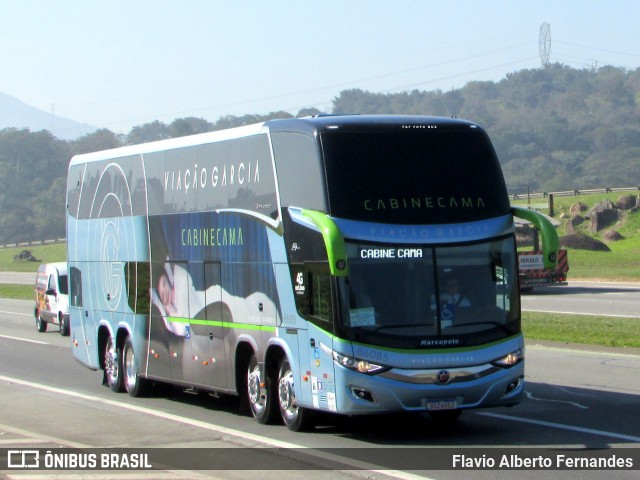 Viação Garcia 86085 na cidade de Araçariguama, São Paulo, Brasil, por Flavio Alberto Fernandes. ID da foto: 6814517.