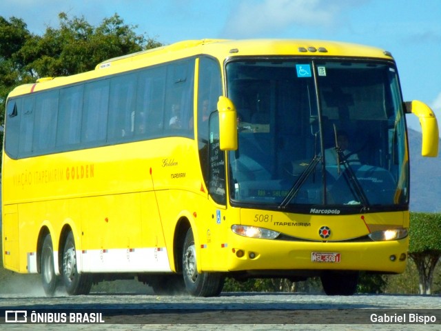 Viação Itapemirim 5081 na cidade de Jequié, Bahia, Brasil, por Gabriel Bispo. Número da foto: #6813520.