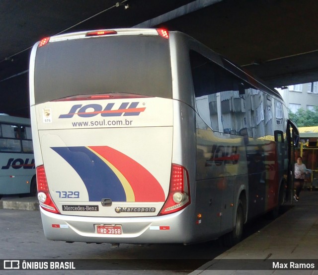 SOUL - Sociedade de Ônibus União Ltda. 7329 na cidade de Porto Alegre, Rio Grande do Sul, Brasil, por Max Ramos. Número da foto: #6815313.