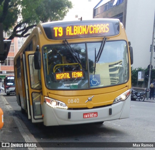 Companhia Carris Porto-Alegrense 0840 na cidade de Porto Alegre, Rio Grande do Sul, Brasil, por Max Ramos. Número da foto: #6816450.