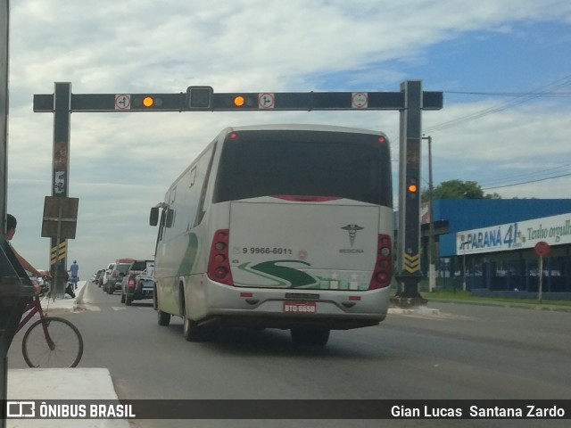 Ônibus Particulares 6658 na cidade de Ji-Paraná, Rondônia, Brasil, por Gian Lucas  Santana Zardo. ID da foto: 6816985.