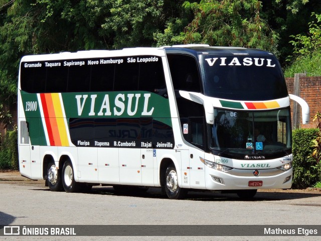Viasul - Auto Viação Venâncio Aires 12000 na cidade de Santa Maria, Rio Grande do Sul, Brasil, por Matheus Etges. Número da foto: #6816863.