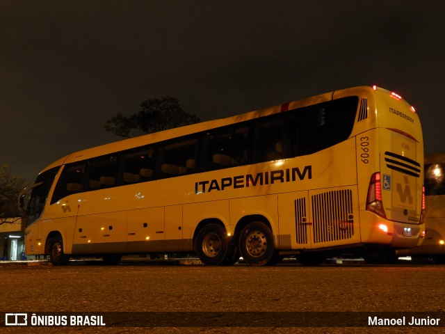 Viação Itapemirim 60603 na cidade de São Paulo, São Paulo, Brasil, por Manoel Junior. ID da foto: 6817179.