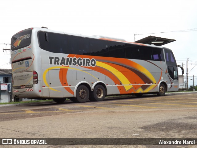Transgiro Turismo 4140 na cidade de Cascavel, Paraná, Brasil, por Alexandre Rodrigo. Número da foto: #6817222.
