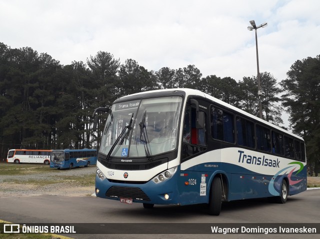 Trans Isaak Turismo 1024 na cidade de Fazenda Rio Grande, Paraná, Brasil, por Wagner Domingos Ivanesken. Número da foto: #6816730.